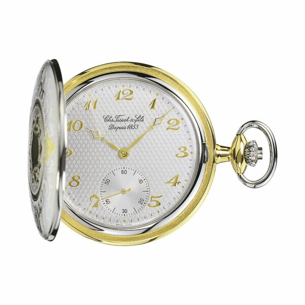 Tissot Taschenuhr Savonnette Mechanical T83845082