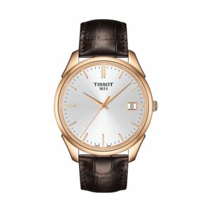 Tissot Herrenuhr Vintage 18K Gold T9204107603100