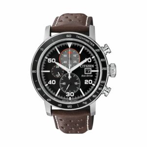 Citizen Chronograph Eco Drive Leder CA0641-24E