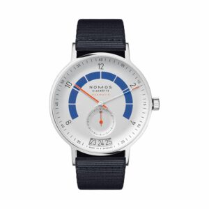 Nomos Glashütte Herrenuhr Autobahn neomatik 41 Datum sportgrau 1303