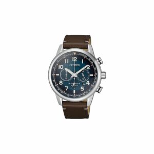 Citizen Chronograph Eco Drive Leder CA4420-13L