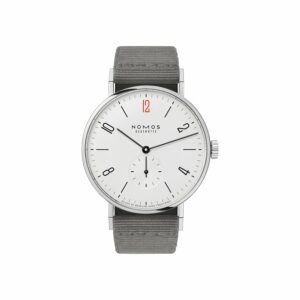 Nomos Glashütte Unisexuhr Tangente 38 - 50 ans de Médecins Sans Frontières 165.S50