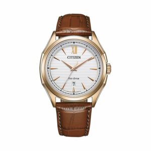 Citizen Herrenuhr Leder Eco Drive AW1753-10A