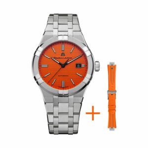 Maurice Lacroix Uhren-Set inkl. Wechselarmband Aikon Automatic Date AI6008-SS00F-530-E