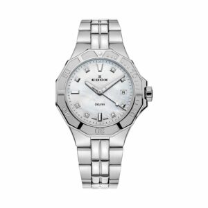 Edox Damenuhr Delfin Diver Date Lady 53020 3M NADN