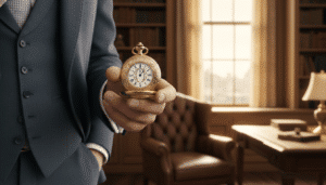 Wie trägt man eine Taschenuhr stilvoll?